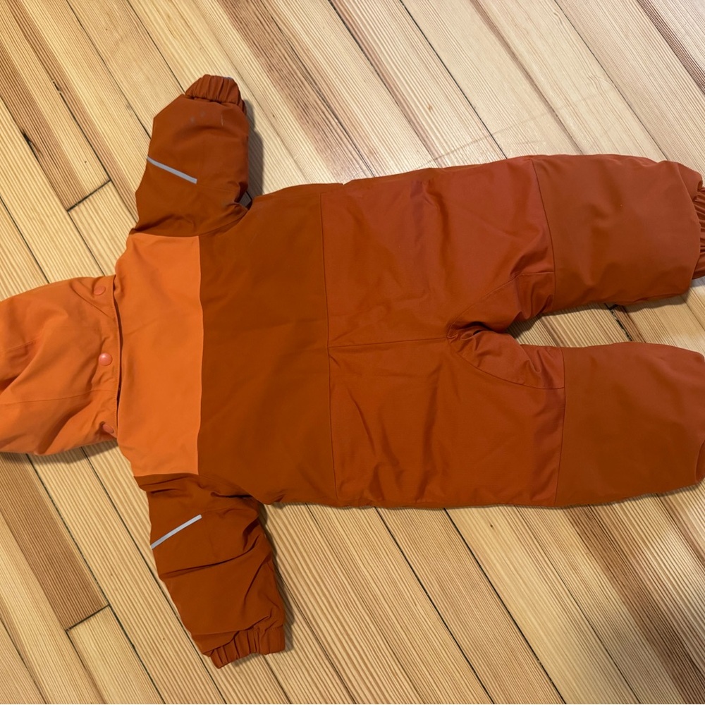Patagonia Orange Infant Insulated Snowsuit - Picture 2 of 4